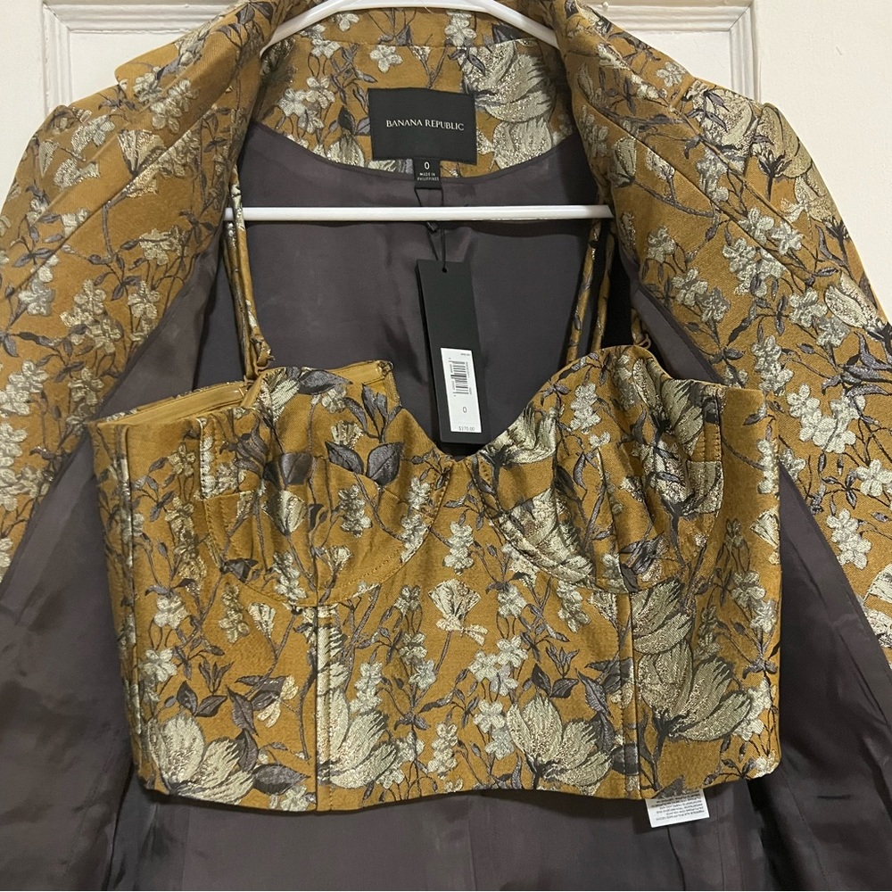 Banana Republic Floral Top Only
